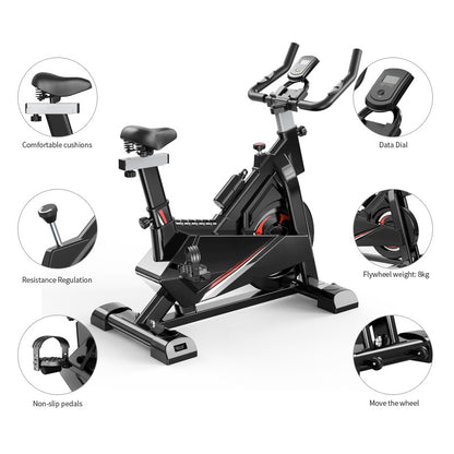 Original factory high quality spinning bike for lose weight, indoor cycling exercise machine for gift